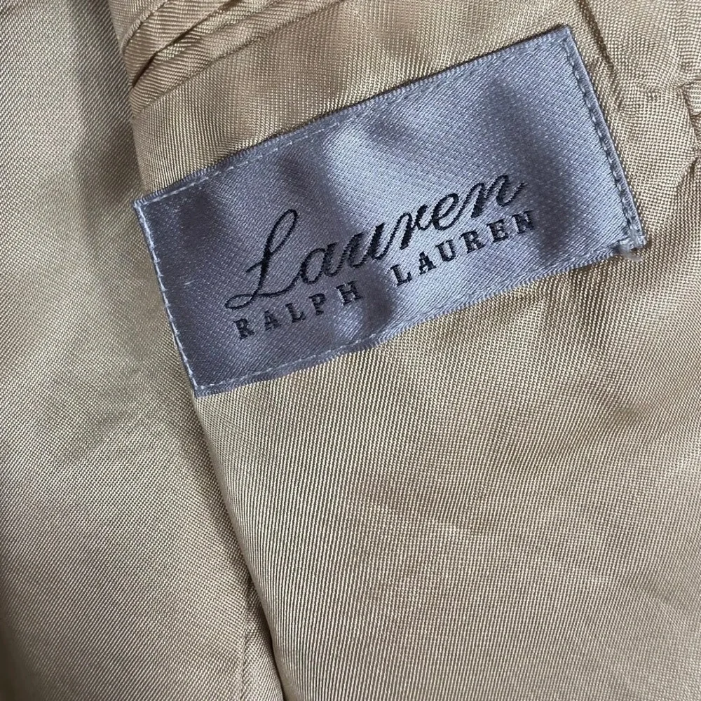 Vintage Lauren Ralph Lauren Men's 40R Plaid‎ Wool/Silk Sport Coat Blazer Brown